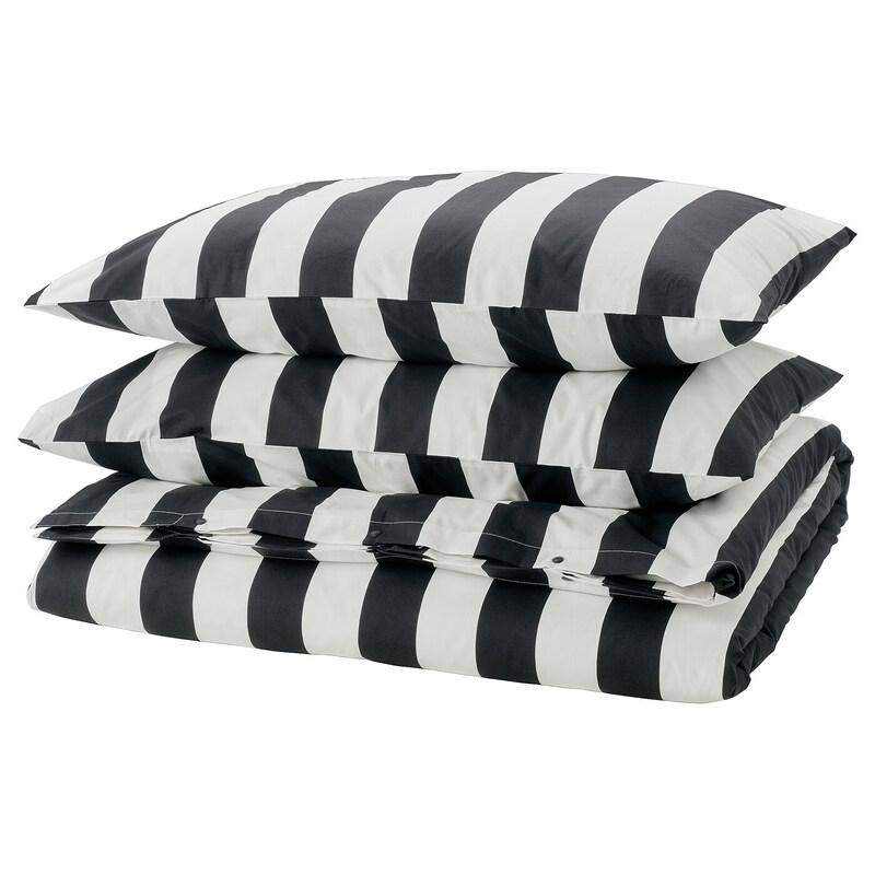 IKEA SLÖNHULT Duvet Cover and Pillowcase Set