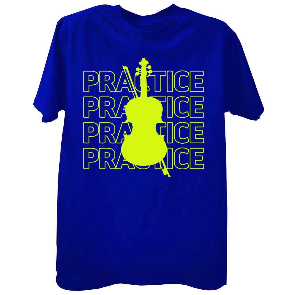 Ling Ling Violin Practice 40 Hours A Day T Shirts Streetwear Short Sleeve Birthday Gifts Summer Music Tshirt Mens Clothing
