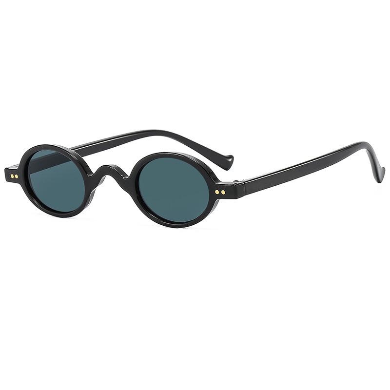 Vintage Cat Eye Oval Sunglasses Lightweight Trendy 90s UV Protection Sun Glasses for Women Men Glasses Sunnies