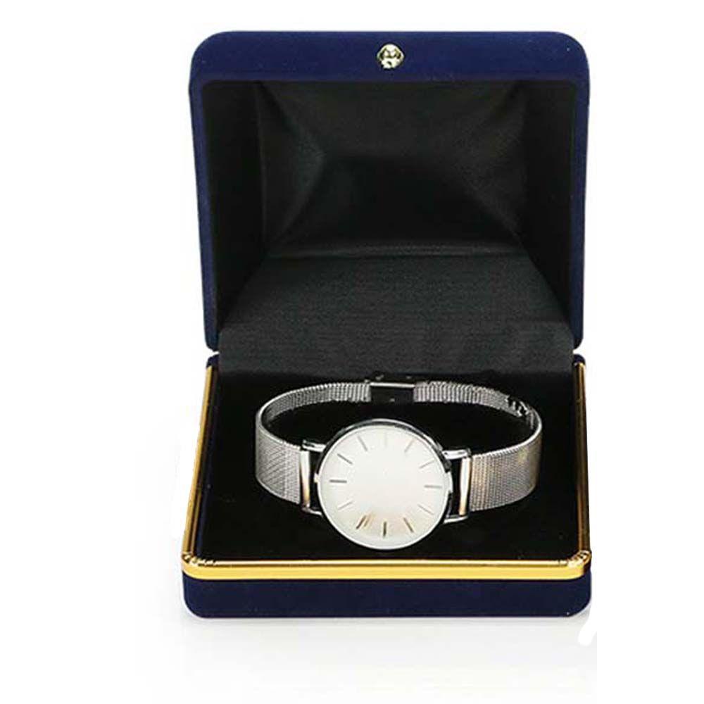 Verpackung Doppelt Öffnende Ohrringe Präsentation Aufbewahrungsboxen Halskettenetui Ringbox Schmuckauslage