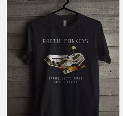 Arctic Monkeys marškinėliai, Arctic Monkeys juodi unisex marškinėliai visų dydžių