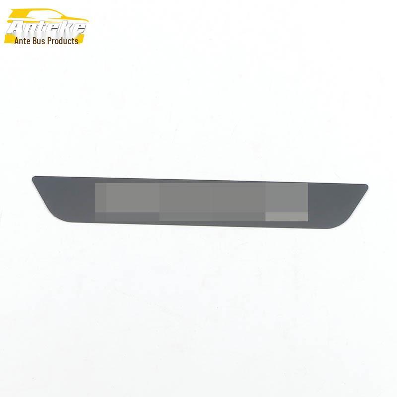 Stainless Steel Rear Guard Plate for Kicks - Durable Tailgate Protection & Decorative Pedal Accessory