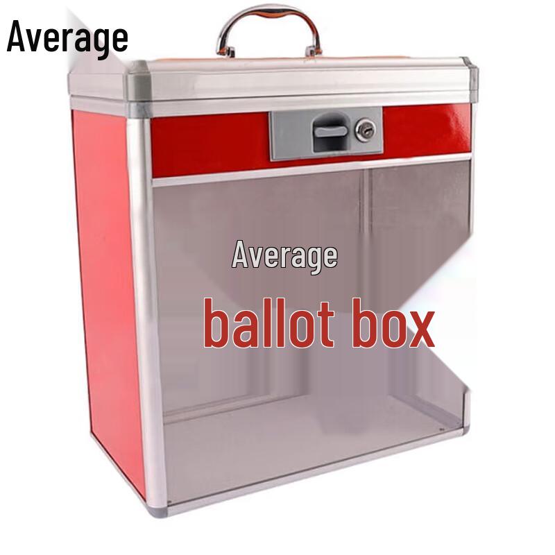 Zhongjun Portable Aluminum Alloy Ballot Box