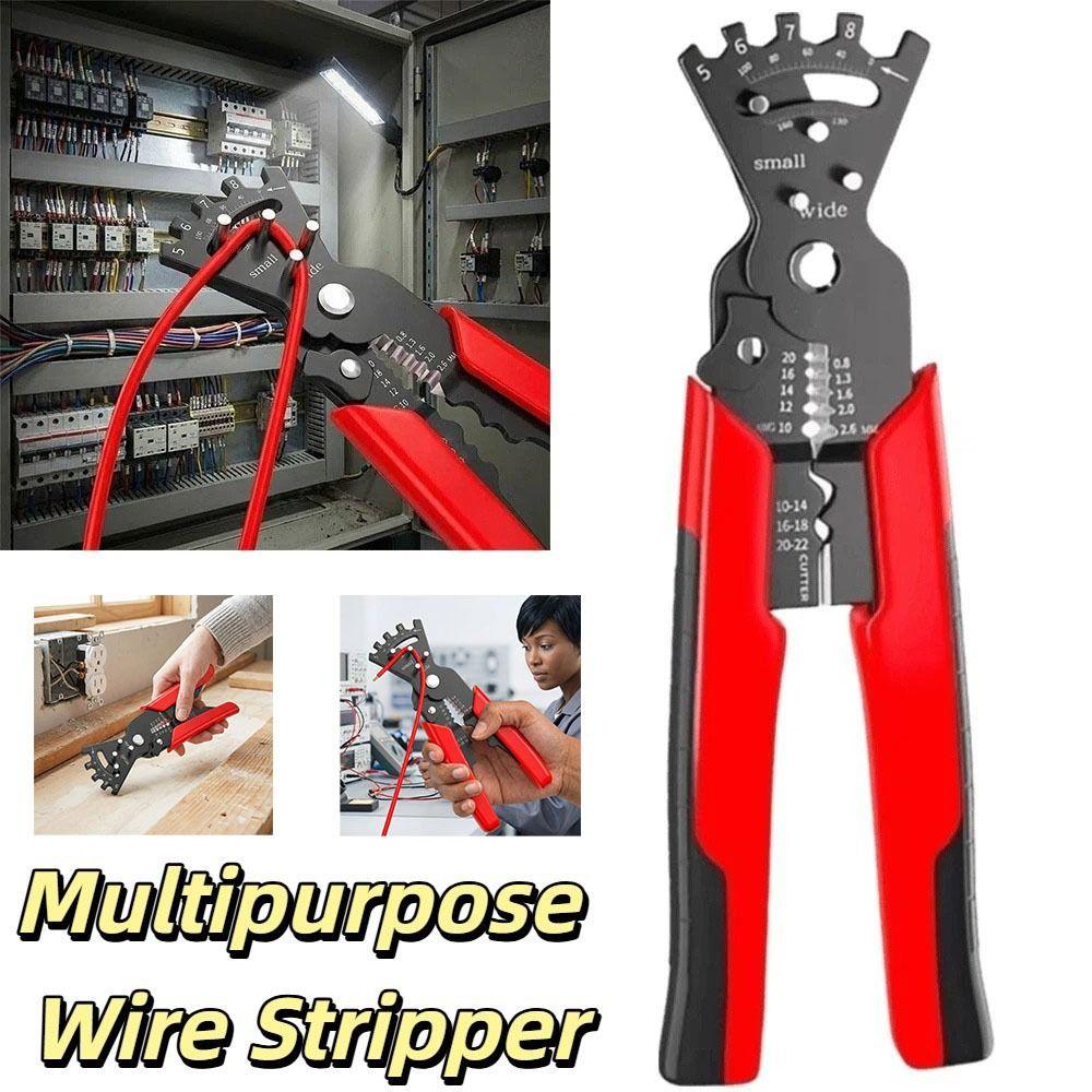 Crimping Cutting Wire Stripping Pliers Pressing Cable Crimping Pliers  Winding Screwing
