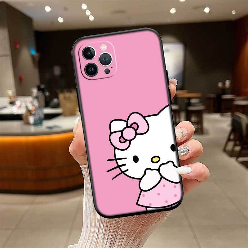 New Hello Kitty Case for Samsung Note 20 10 S25 Plus Ultra Lite FE M20 M21 M30 M31 M51 A11 A26 A51 A52 A53 A56 A70 A71 A72 A73