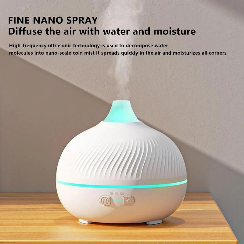 Onion Head Aromatherapy Machine Ultrasonic Humidifier Colorful Atmosphere Light Aromatherapy Machin Air Humidifier for Hotel Spa