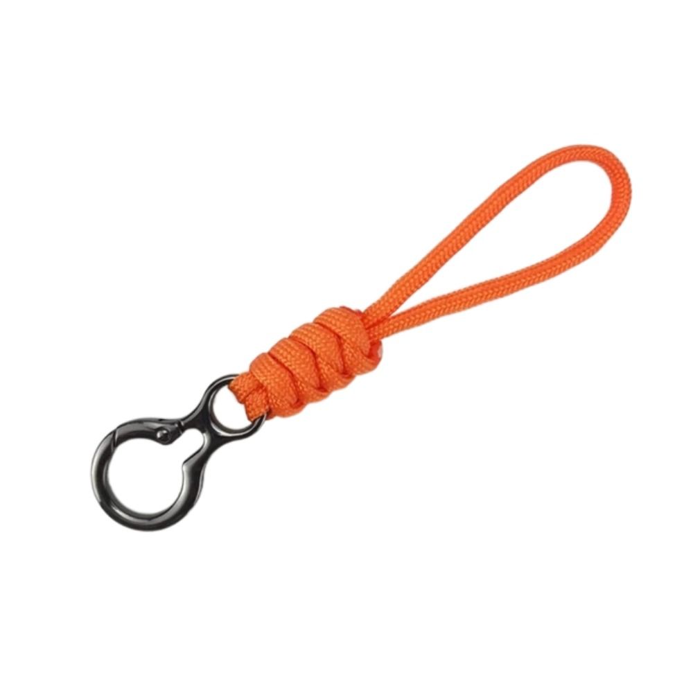 Bag Pendant Paracord Keychain Anti-lost Braided Woven Keychain Umbrella Rope Keyring  Car Trinket