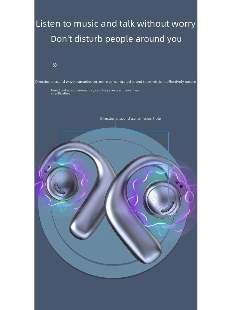 S901 Air Conduction Bluetooth Running Headset with External Speakers