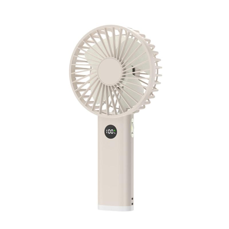Rechargeable Fan Digital Fan USB Fan Camping Fan Powerful Fan USB Small Fan Suitable for Work School Bedroom Use