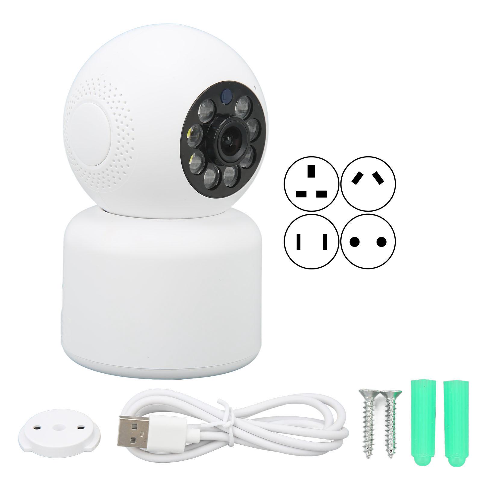 

Умная комнатная камера 5G HD, камера для домашних животных, беспроводная 2-сторонняя аудиосистема, инфракрасное ночное видение, PTZ, обнаружение движения