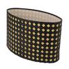 Lampshade Oval Shaped Hollow Metal Carved Compatible E27 E14 Caliber Lampholders Lamp Cover for