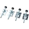 4 Pack Silver Furniture Feet Steel Load Levelers Furniture Leveler Leg Workbench Table Cabinet