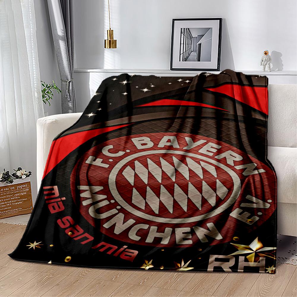 Bayern Munich Blanket Ultra-Soft Suitable for Office Livingroom Chair for All Seasons Warmthful Decor Gifts For Family Or Friends