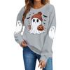 Women's Fashion Casual Halloween Hooded Sweatshirt for Festive Occasions