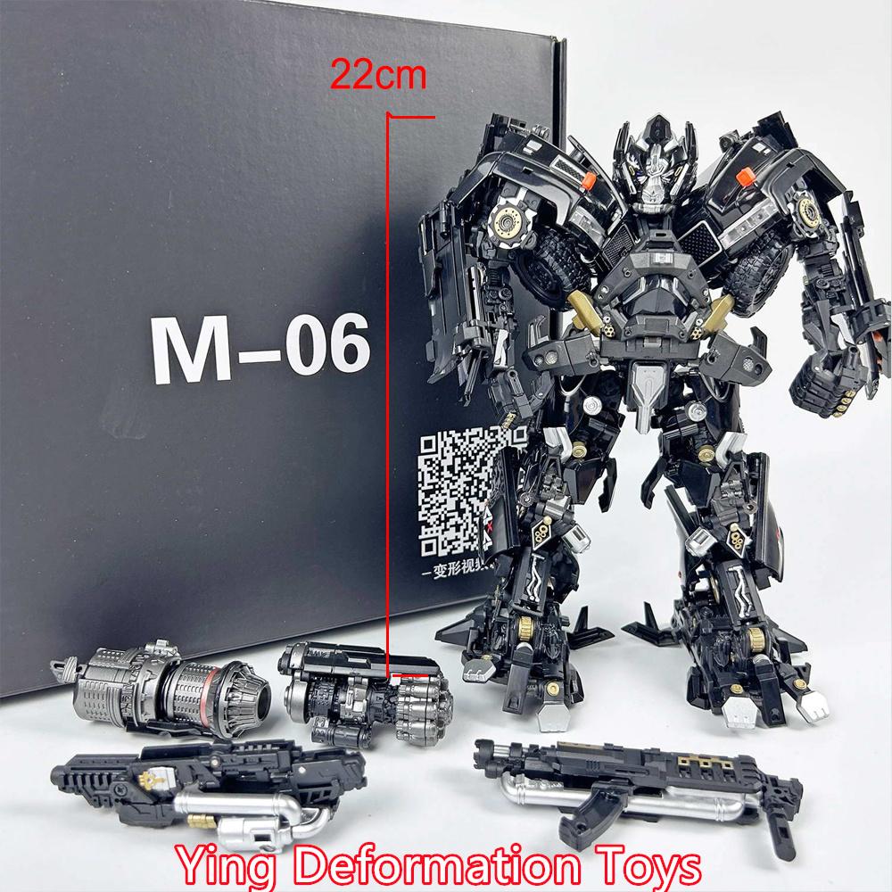 Black Apple Ironhide M06 Transformation Toys Weijiang Enlarged MPM06 Model Autobots M-06 Deformation Car Action Figure Robot