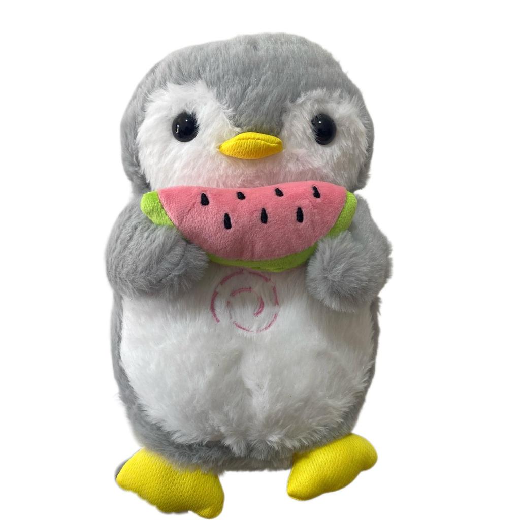 Capybara & Friends: Musical Plush Toy with Light-Up Features (Strawberry, Avocado, Donkey, Tiger)