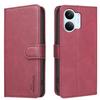 Wallet Case for Poco X8 Pro Max 5G - Leather/PU, Red