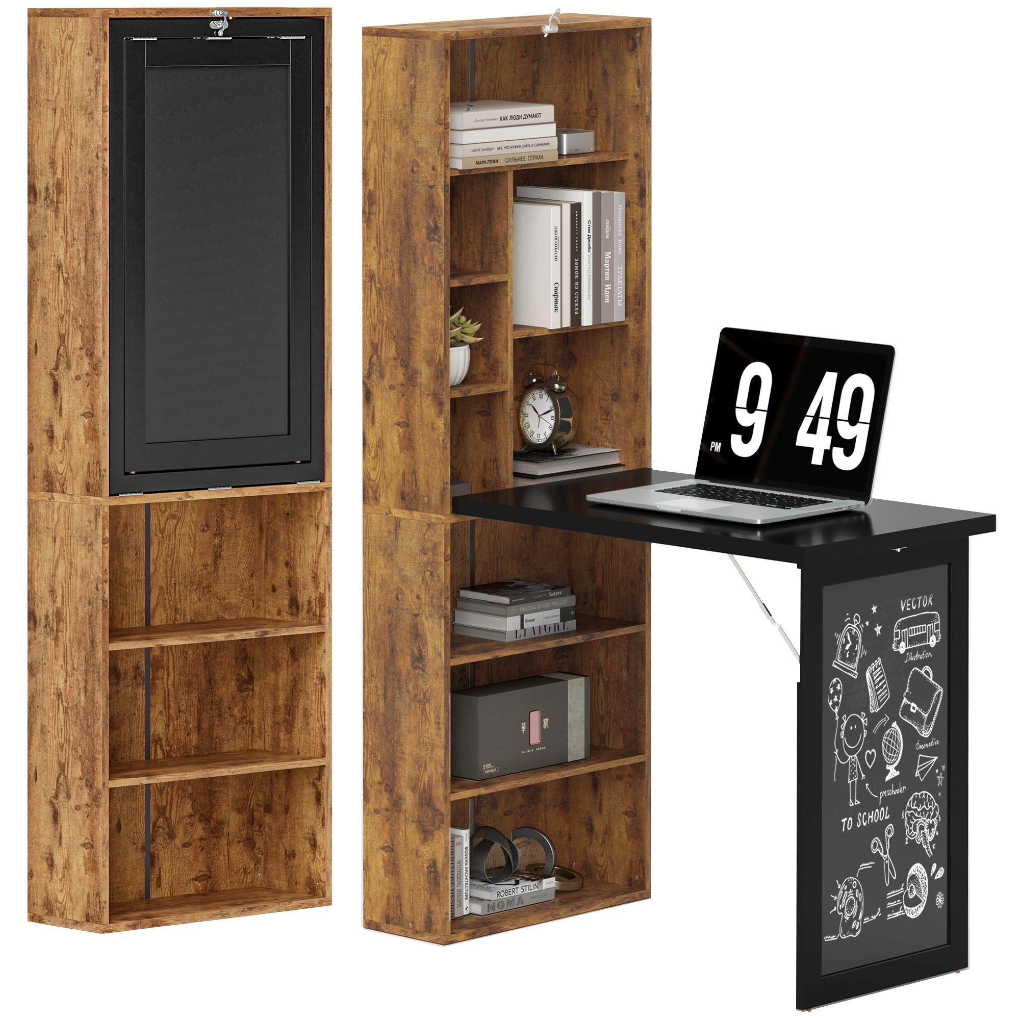Folding Desk with Blackboard Multi-function Computer