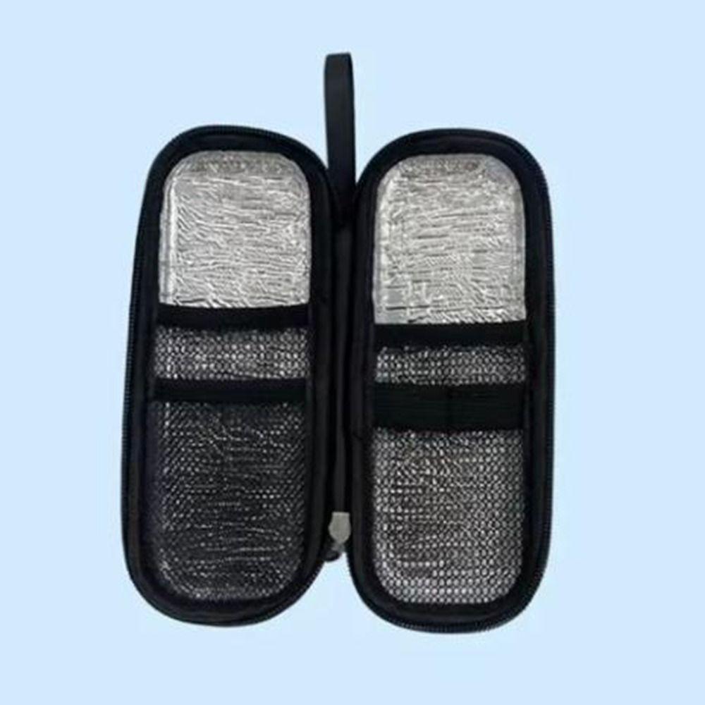 PU Insulin Cooling Bag Waterproof Reusable Thermal Insulated Pocket Portable Thermal-Insulated Pill Protector Travel