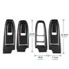 AIRSPEED Carbon Fiber Window Lift Switch Decorative Panel for Subaru WRX Generation VB RHD Stylish Interior Decorative Sticker with Tape for a Stylish