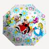 Disney Alice, Wonderland Automatic Open/Close Umbrella - Cute Umbrella with Cute Design, Portable 3-Fold Compact Umbrella for Men & Women, V