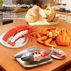 Симуляция Лобстер Королевский Краб Курица Рыба 3D DIY Сборка Игрушка Модель Игра в Притворство Набор для Нарезки Фруктов Ранние Образовательные Подарки