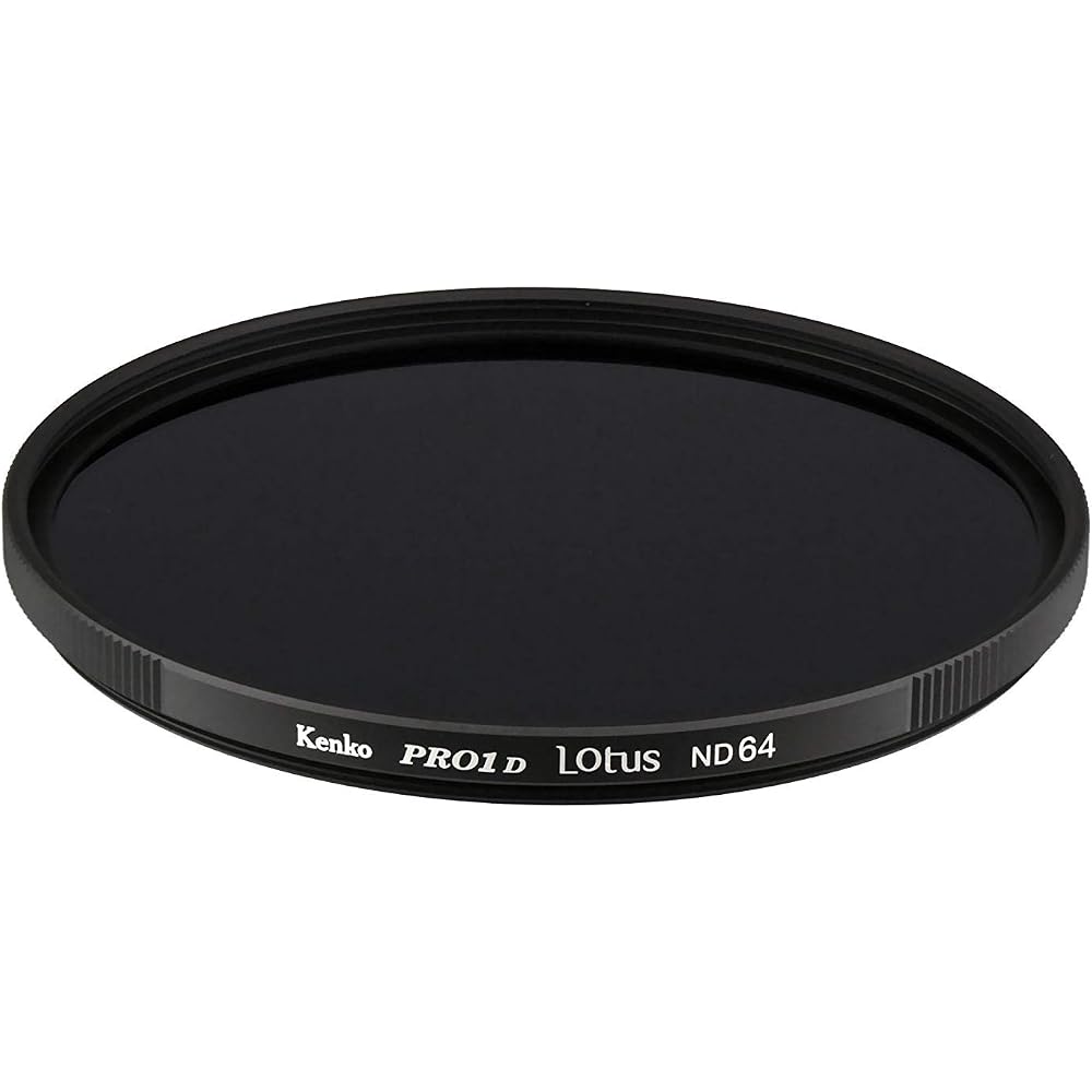 Kenko PRO1D Lotus ND64 49mm ND Filter for Light Control, Water-Repellent/Oil-Repellent Coating, 6-Stop Light Reduction (139424)