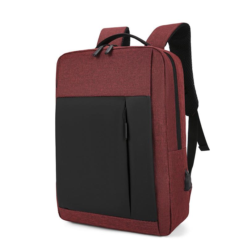 Backpack Men's Fashion Large Capacity Computer Bag Business Casual Backpack Simple College Student School Bag Korean Version