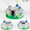 Medieval Kingdom Knights Castle Building Block Set, Middle Century Castle Military Fortress Moc Scene Accessories Building Blocks Bricks Toys