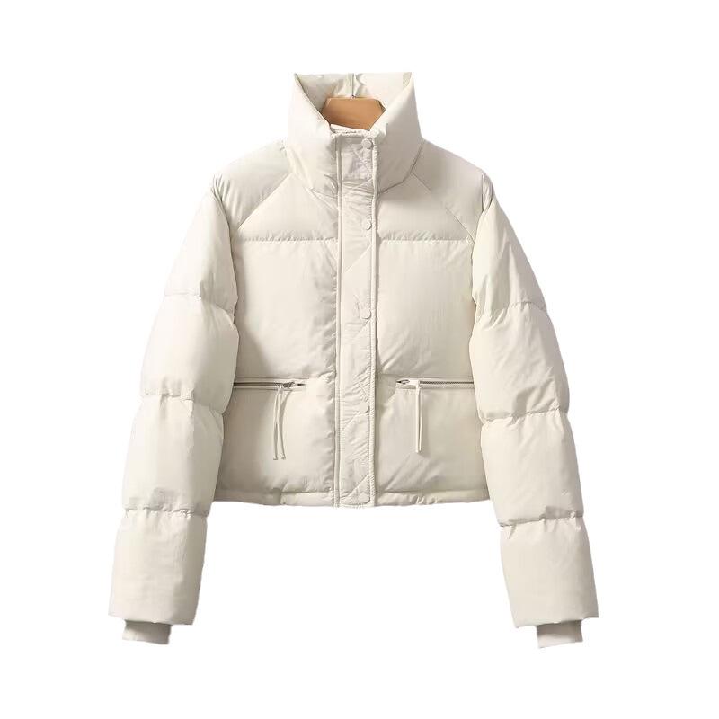 Maillard Women's Petite Cotton Padded Jacket - Loose Fit, Cold-Proof, Autumn/Winter Wear