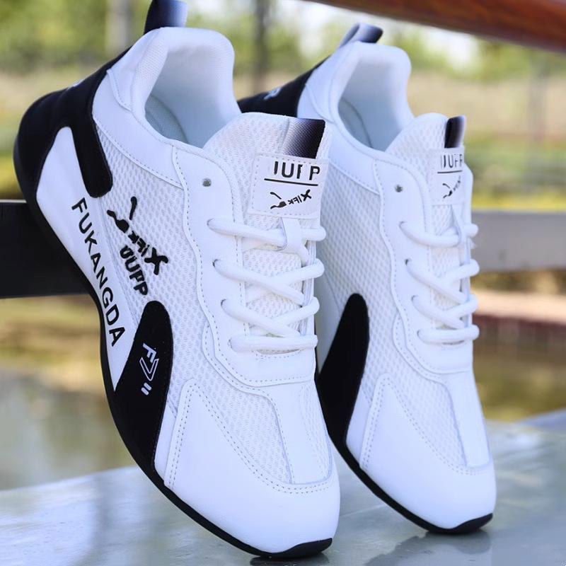 Men's Shoes Autumn Breathable Mesh Men's Casual Sports Shoes Versatile Soft-soled Dad Shoes Bag-soled Shoes