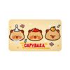 50 Sheets Cartoon Animal Capybara Theme DIY Rewards Scratch Cards Invitation Cards for Kids Birthday school reward Party Decor