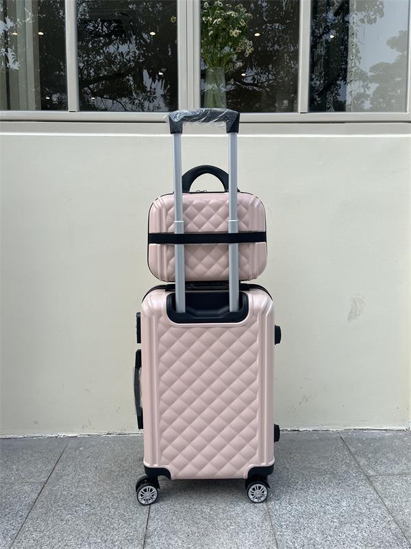 14-inch Lightweight Trolley Suitcase for Female Students & 20-inch Stylish Mother-Child Luggage with Universal Wheels