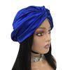 Sexy Women Turban Double Layer Hair Bonnets Silk Custom logo Turbans for Ladies