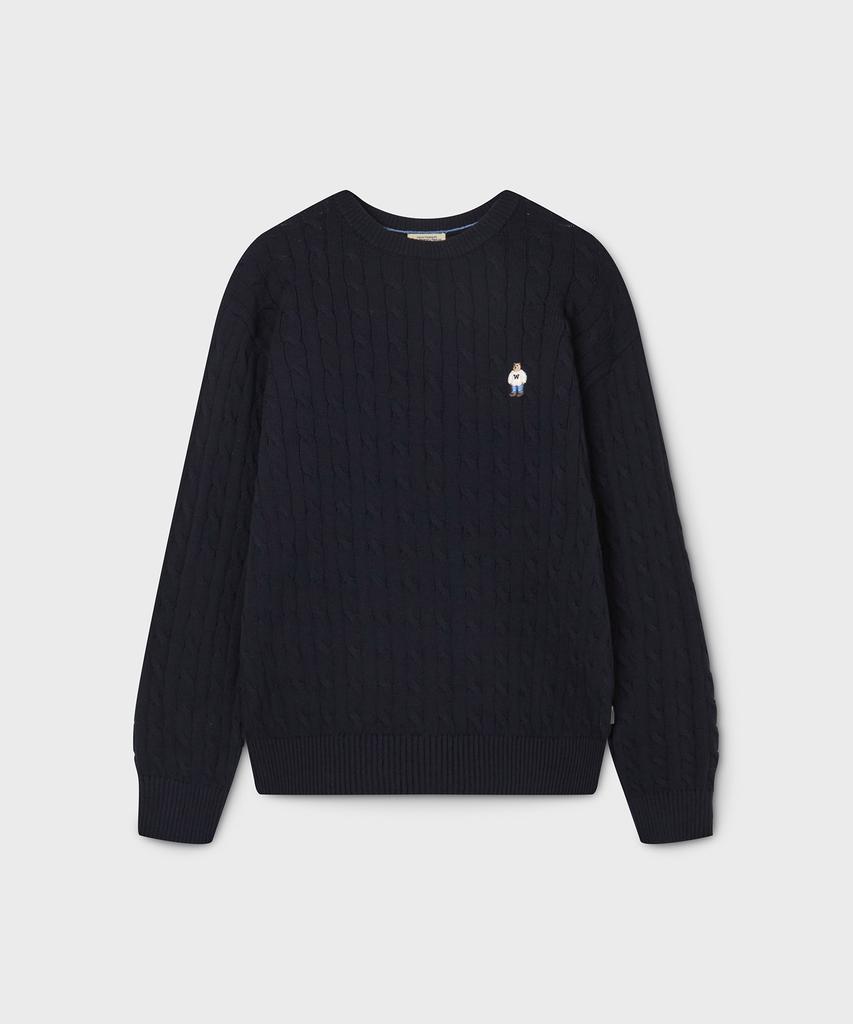 WHO.A.U Steve Cable Sweater(M) / Whkag1121M