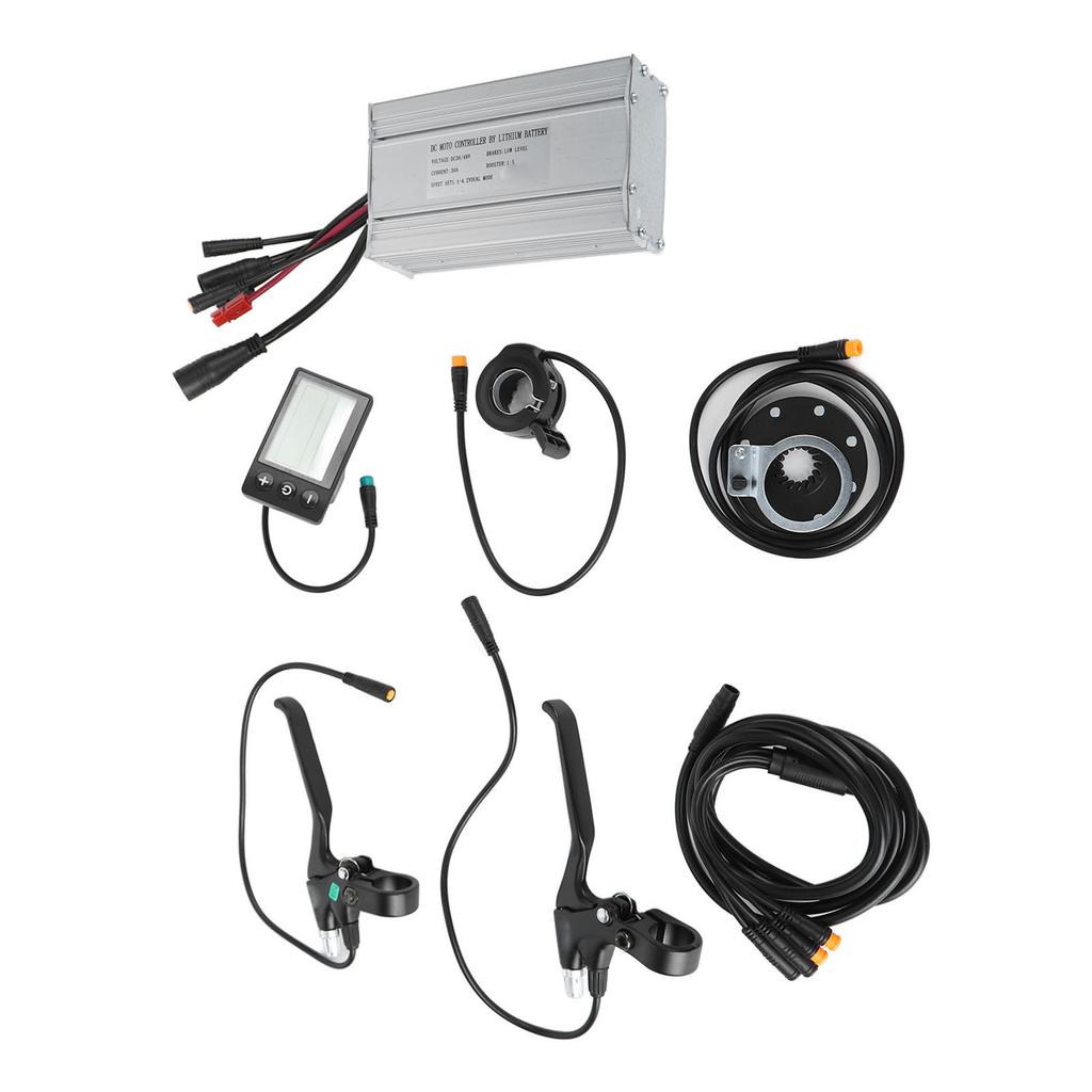 JN30A Motor Controller Set Multi Function Bike Controller S866 Display Panel Kit Electric Durable Bike Conversion Kit