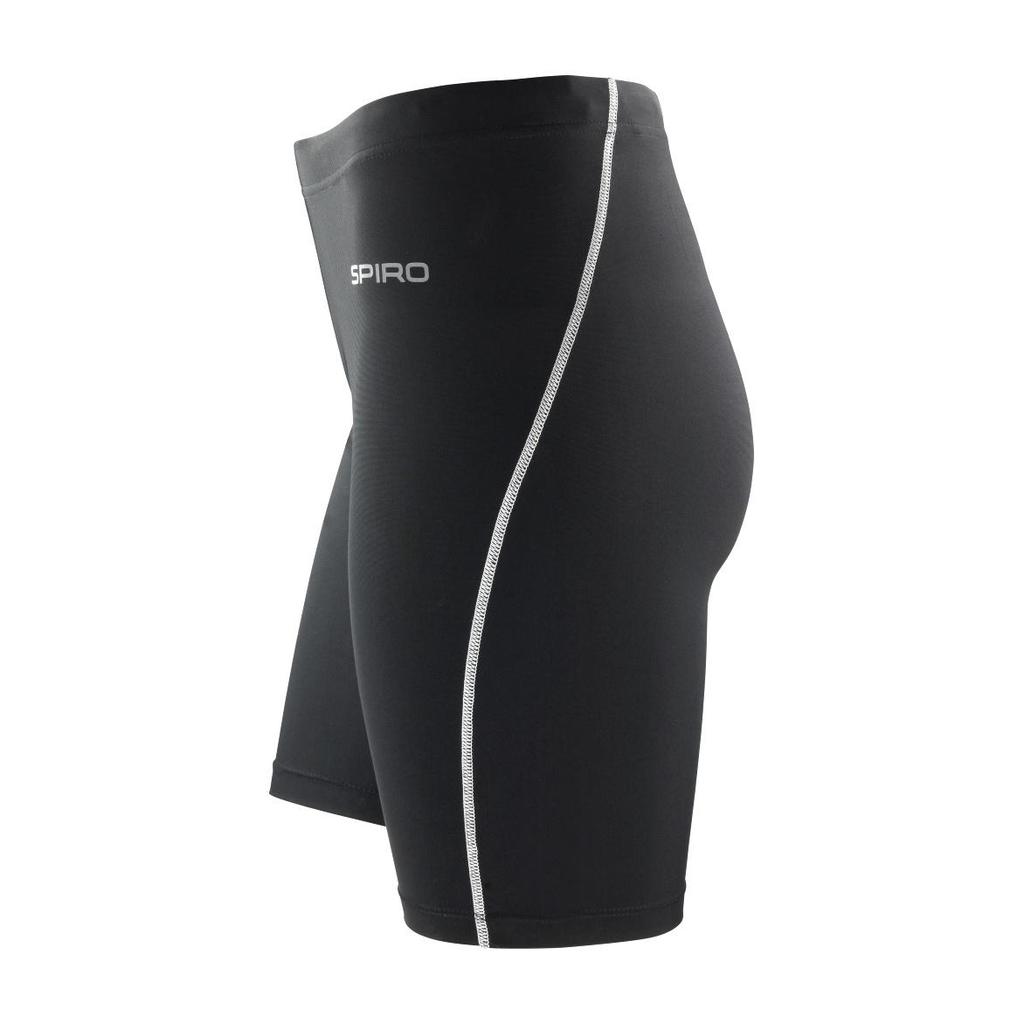 Spiro Mens Bodyfit Performance Base Layer Sports Shorts
