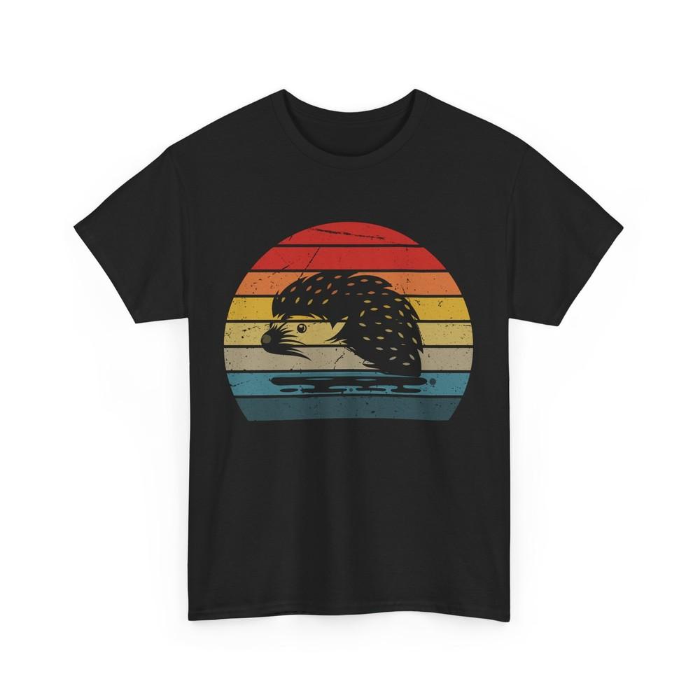 Hedgehog Shirt, Hedgehog Animals Lovers Zookeeper Vintage T-Shirt