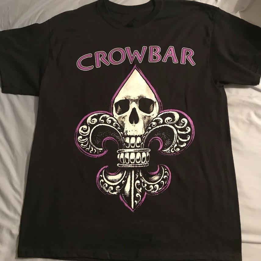 VTG CROWBAR Band Album Heavy Cotton Black T Shirt S-5XL TU600 M