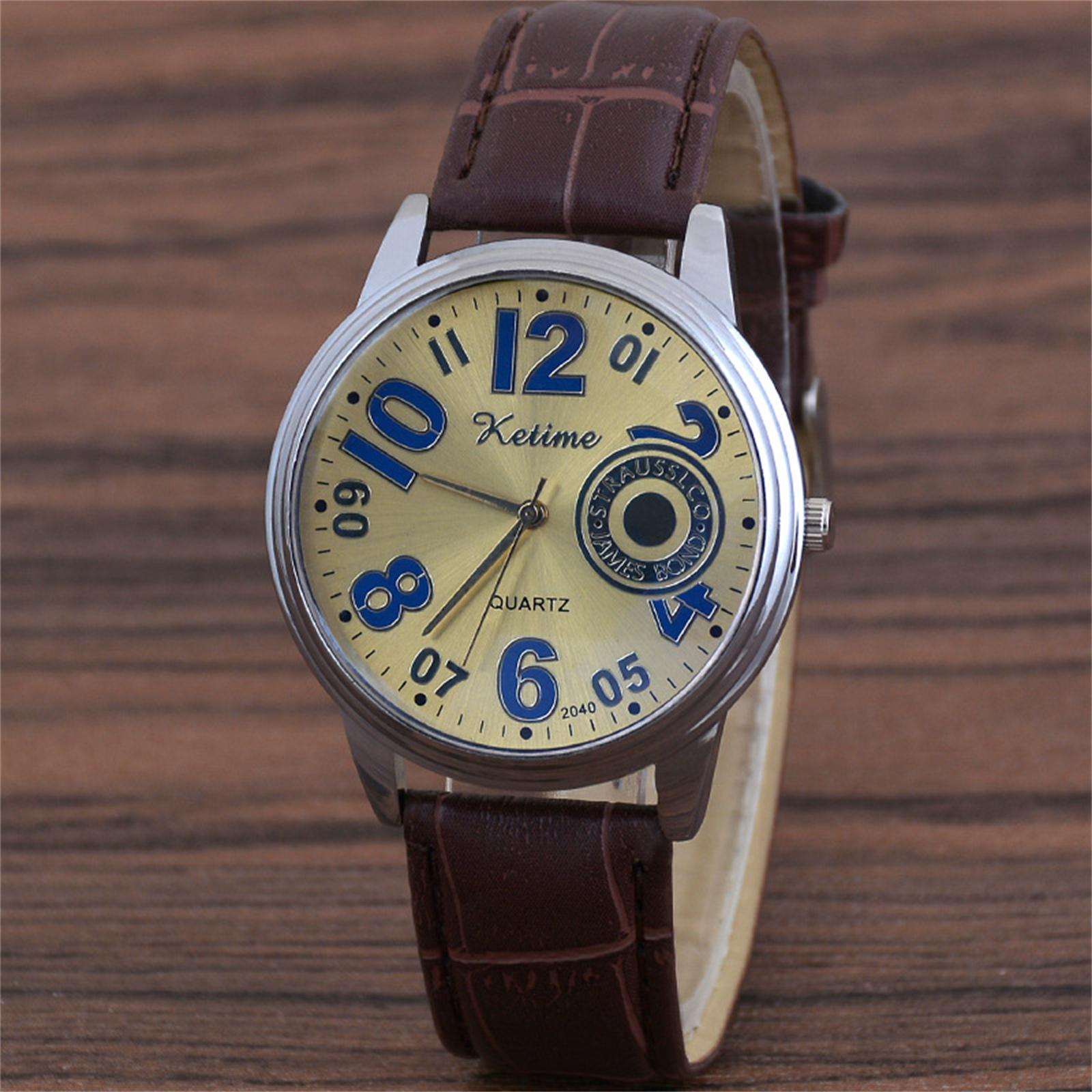 

Мужские водонепроницаемые светящиеся наручные часы-будильник для бега One Size