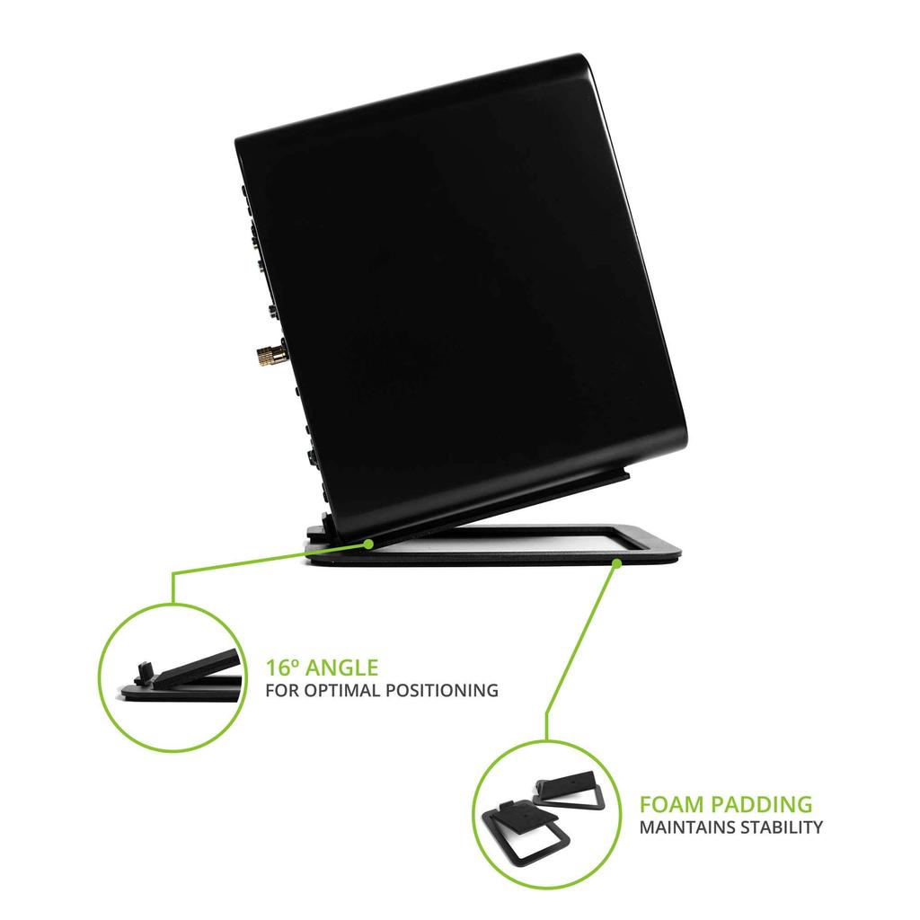 Desktop Speaker Stand S4 Black []Kanto
