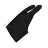 Zwei-Finger Einheitsgröße Zeichenhandschuh Künstler Tablet Malhandschuh für Rechte & Linke Hand Kompatibel mit Huion Wacom BOSTO
