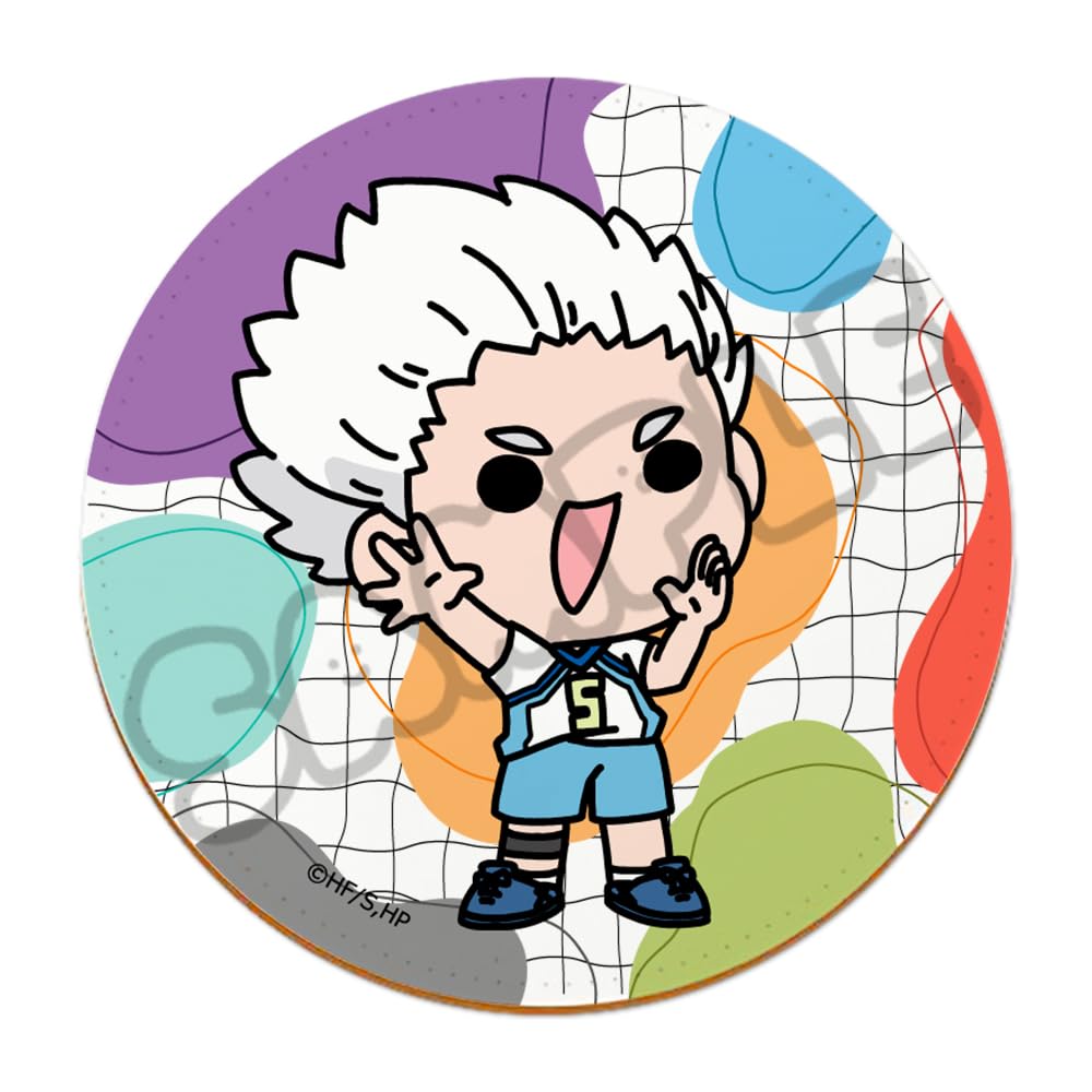 

Hoshiumi Kourai Everyone 5th Edition Leather Coaster M CH Haikyu!! Mochocho-ization Strategy!