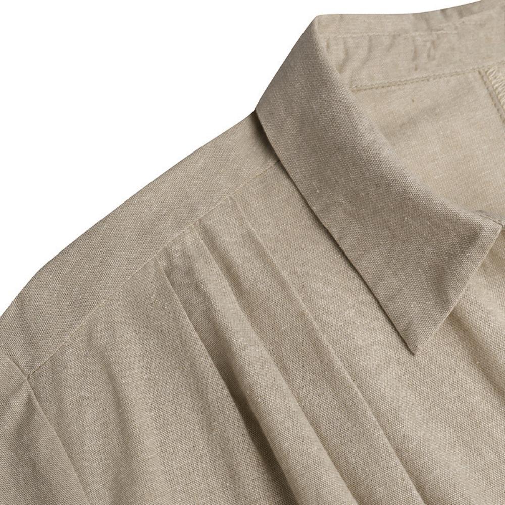 GMXIA Dámská móda Léto Jaro Jednobarevný potisk Neformální šaty s krátkým rukávem POLO s výstřihem