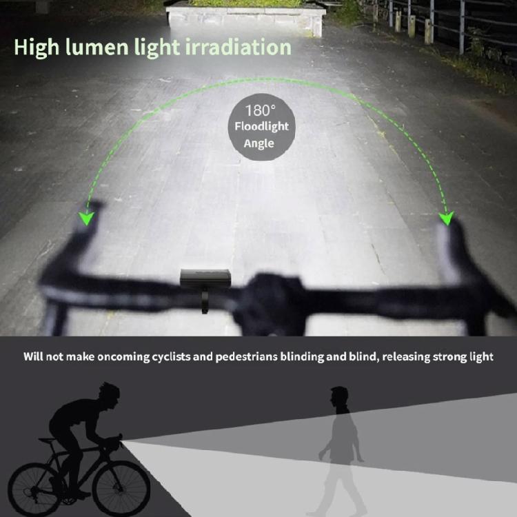Waterproof Road Bike Front Lamp Powerful Bicycles Front Headlight USB Rechargeable Bicycles Light Easy To Install