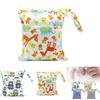 Durable Asenappy Digital Print Baby Diaper Bag With Waterproof Dual Zippers