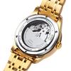 BINLUN Men's Gold Mechanical Automatic Watch with Water Resistance, Stylish Casual Business Watch with Stainless Steel Finish, Date Display, Perfect