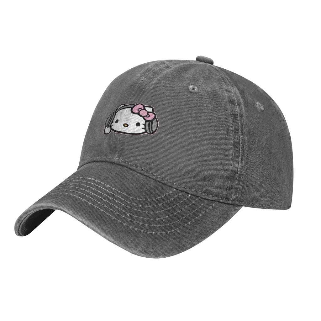 Sommer Freizeit Baseballkappe Hello Kitty Outdoor Sport Truckerhut Für Männer Erwachsene Atmungsaktiv y2k Lustige Baseballkappen