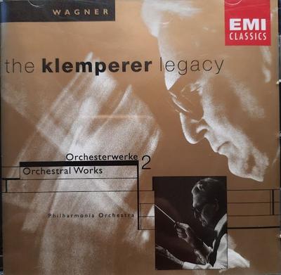 CD OTTO KLEMPERER; PHILHARMONIA ORCHES - Klemperer Legacy - Wagner: Orchestr 724356680623 EMI Classics 1998 Europe Classical Used