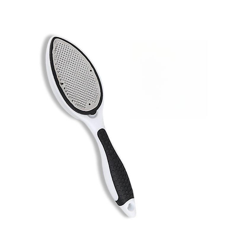 

Пемза из нержавеющей стали для удаления омертвевшей кожи, подошв ног, мозолей, инструменты, скребок и средство для восстановления пяток, сухие ноги и шлифовка стоп one size fits all белый